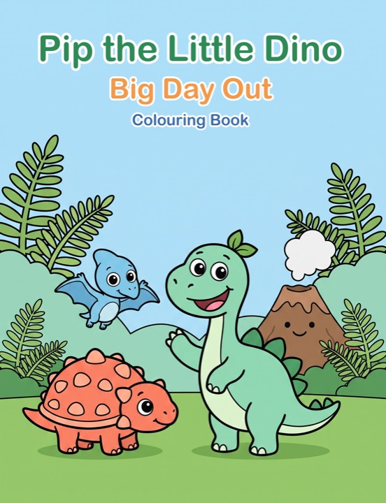 Pip the Little Dino cover